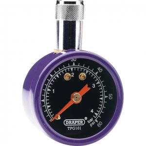 Image of Draper TPG101 Tyre Pressure Gauge