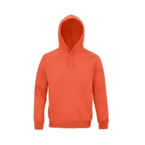 image of SOLS Unisex Adult Stellar Organic Hoodie (3XL) (Burnt Orange)