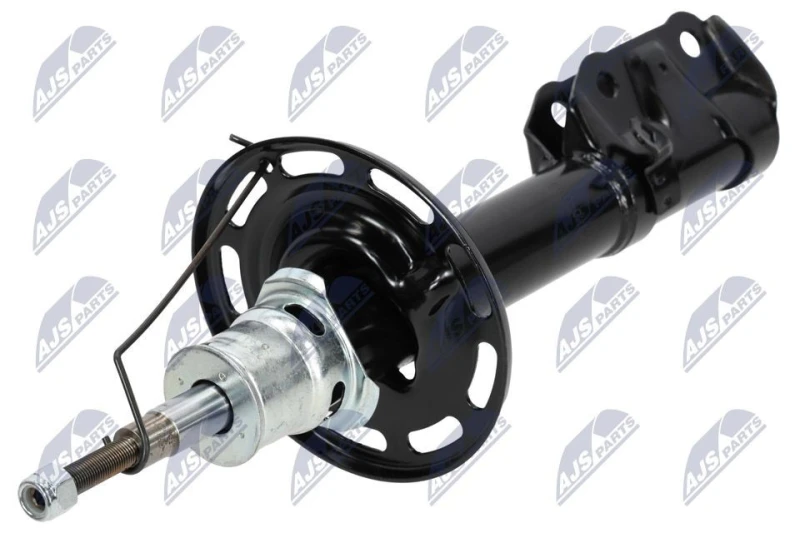 Image of NTY A-HD-008 Shock absorber Front Axle Right, Gas Pressure, Twin-Tube, Suspension Strut, Bottom Clamp Shock Absorber (854)