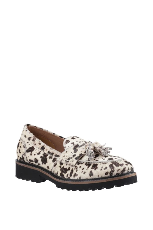 Image of Hush Puppies Ginny Loafer, Leopard, Size 4, Women Leopard WD1W0 Female 4