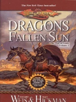 Image of Dragons of a Fallen Sun by Margaret Weis and Tracy Hickman Book
