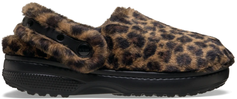 Image of Crocs Unisex Classic Unfurgettable Animal Clogs Sepia / Leopard W5/M4