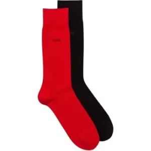 Image of Hugo Small Lpgo 2 Pack Crew Socks - Multi