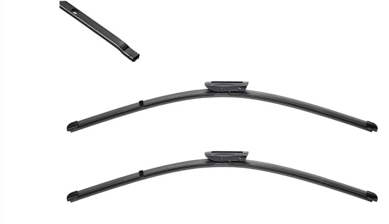 Image of VALEO 574664 Wiper blade Front, 450mm, with pre-mounted adaptor, Bayonet attachment Wiper Blade (298)