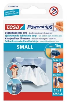 Image of tesa Powerstrips Small 14 strips PK1