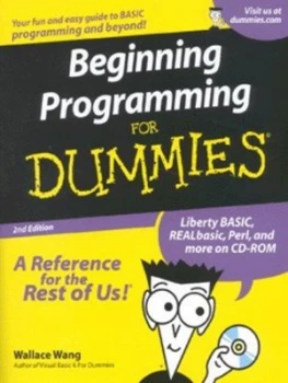 Image of Beginning Programming for Dummies by Wallace Wang Paperback