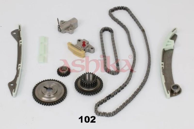 Image of ASHIKA Timing chain kit ASHIKA KCK102
