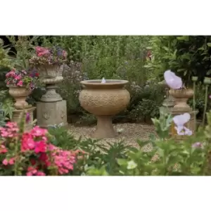 image of Easy Fountain - rhs Rosemoor LED Garden Water Feature Natural Stone Effect