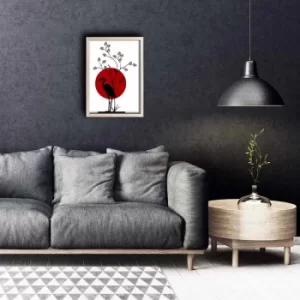 Image of KCT-006 Multicolor Decorative Framed MDF Painting