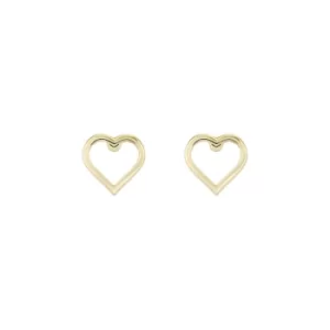 Image of Ted Baker Hunti Chain Of Hearts Stud Earrings