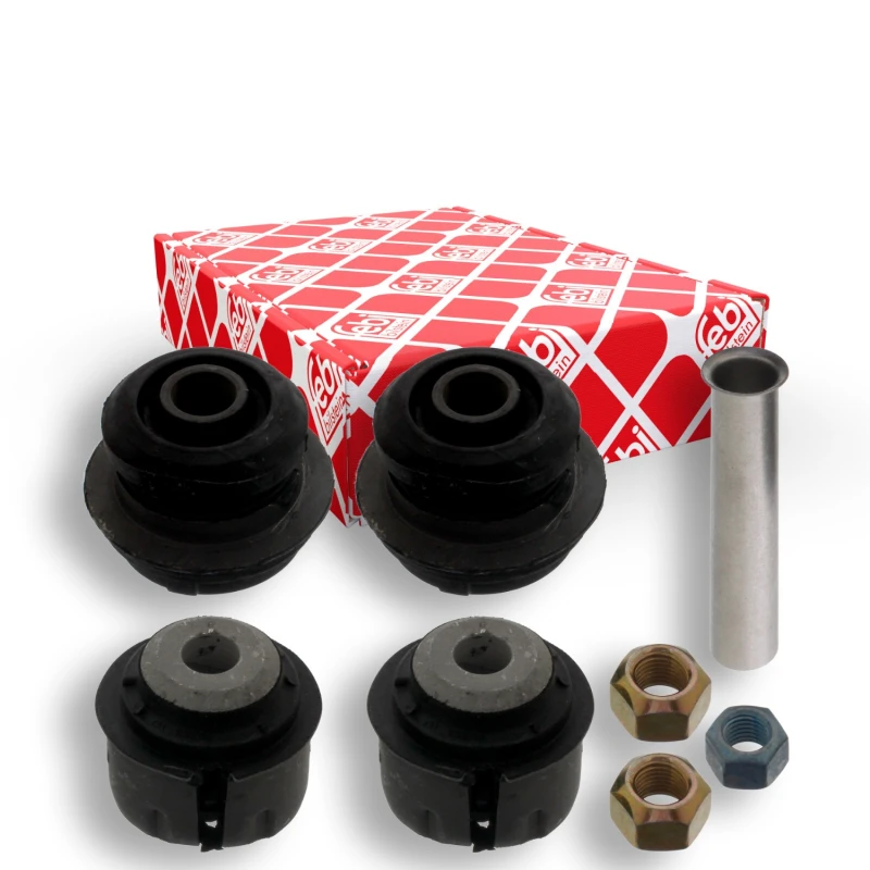 Image of FEBI BILSTEIN 09168 Mounting Kit, control lever Front Axle Right Mounting Kit,control lever (1597)