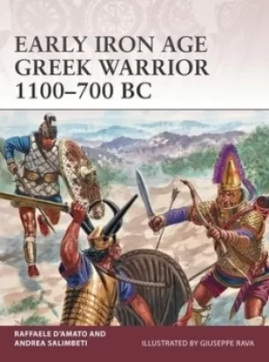 Image of Early Iron Age Greek warrior 1100-700 BC by Raffaele D'Amato