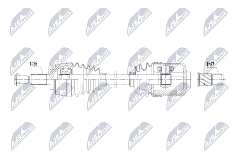Image of NTY Drive shaft NTY NPW-NS-226