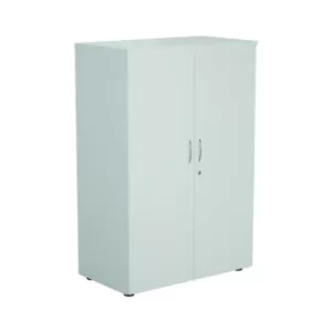 image of 1600 Wooden Cupboard (450MM Deep) White