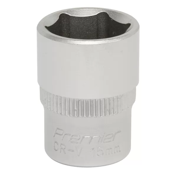 image of Genuine SEALEY S3815 WallDrive&#174; Socket 15mm 3/8Sq Drive