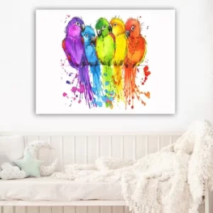 Image of 284718938_70100 Multicolor Decorative Canvas Painting