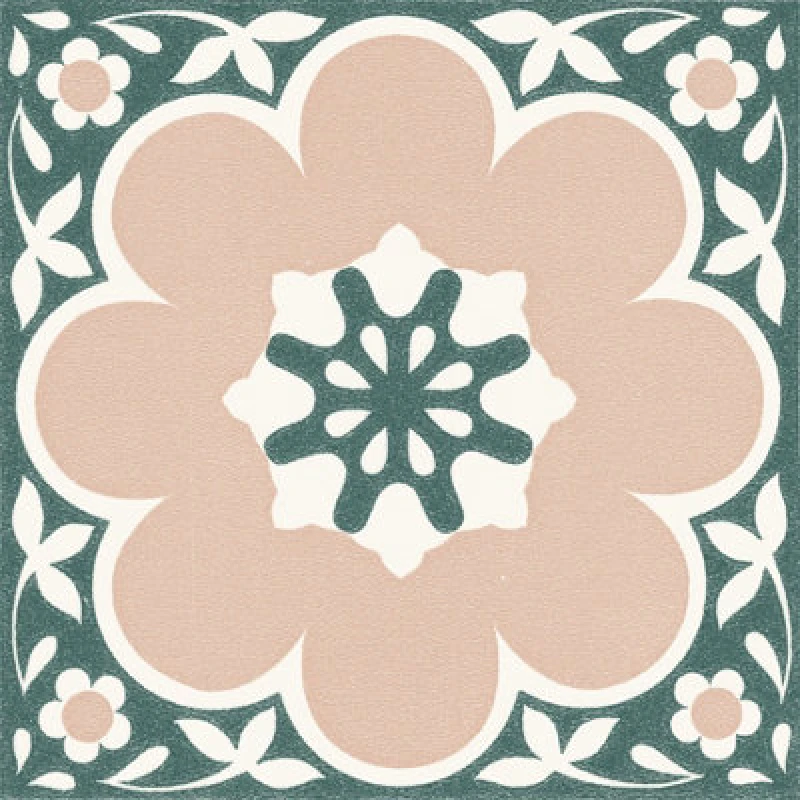 Image of Floorpops Daphne Pink Peel & Stick Floor Tiles, Fp4663