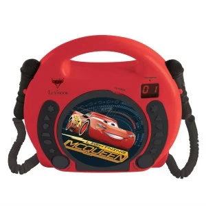 image of Disney Cars Sing-Along CD-Player with 2 Microphones