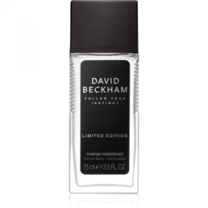 Image of David Beckham Follow Your Instinct Deodorant 75ml