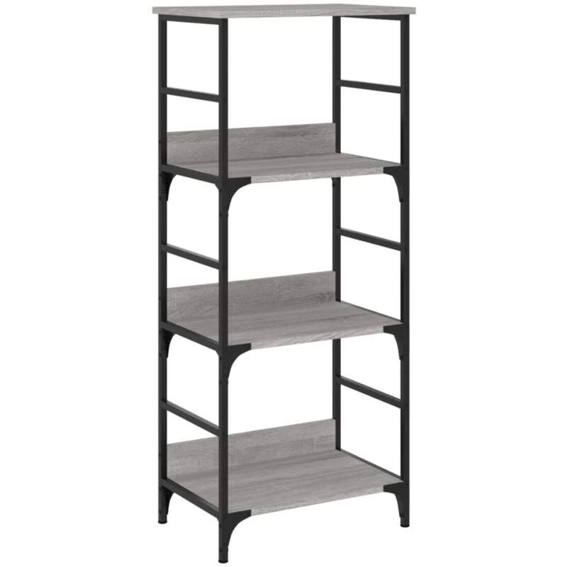 Image of VIDAXL Bookshelf Grey Sonoma 50x33x117.5cm Engineered Wood Vidaxl 835272