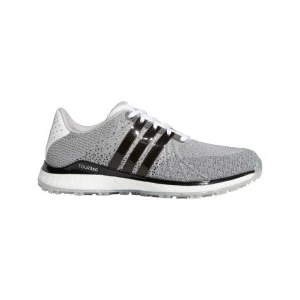 Image of adidas Tour 360 Texture Mens Golf Shoes - White/Black