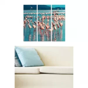 Image of MDF1484781 Multicolor Decorative MDF Painting (3 Pieces)