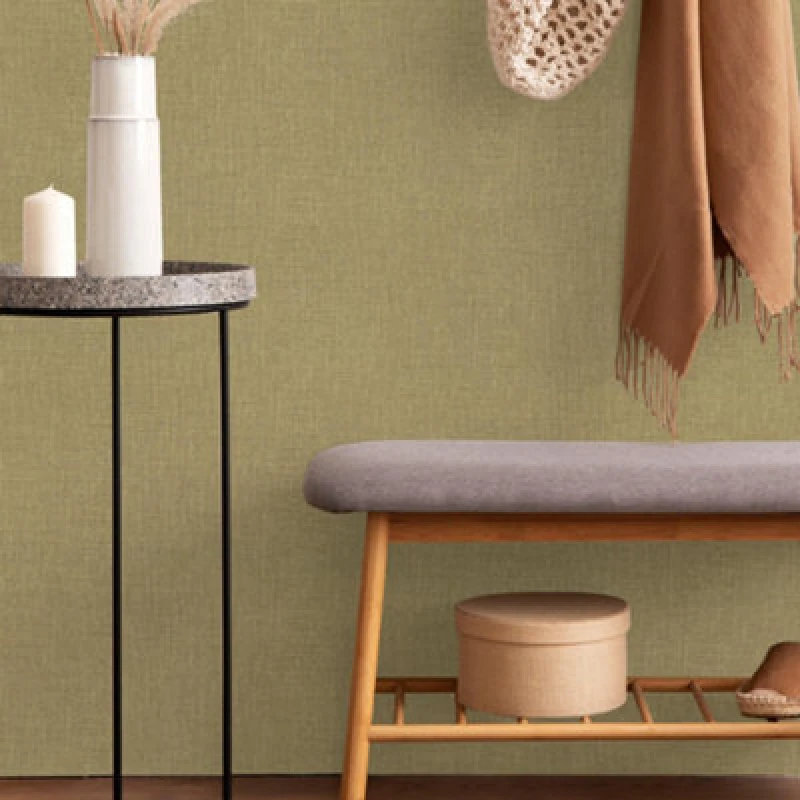Image of Boutique Boutique Loom Texture Taupe Wallpaper in Beige Size: 10000mm_x_520mm Beige 10000mm_x_520mm Unisex 5011583703146