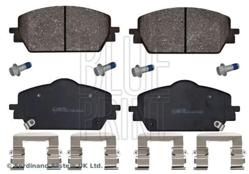 Image of Blue PRINT Brake pad set Blue PRINT ADBP420196