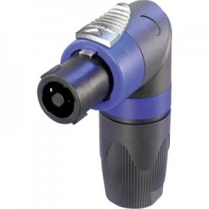 Image of Neutrik NL4FRX Audio jack Plug, straight Number of pins: 4 Black, Blue