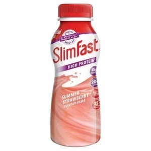 image of SlimFast Protein Summer Strawberry Flavour Shake 325ml