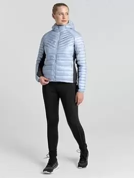 Image of Craghoppers CRAGHOPPERS EXPOLITE HOODED JACKET, Mist, Size 8, Women