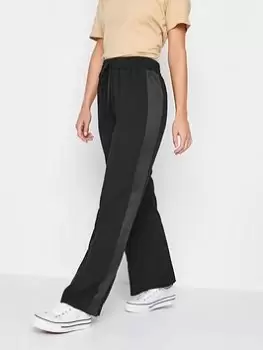 image of PixieGirl Petite Wide Leg Tux Trouser, Black, Size 10, Women