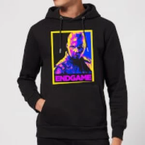 Image of Avengers Endgame Nebula Poster Hoodie - Black - XL