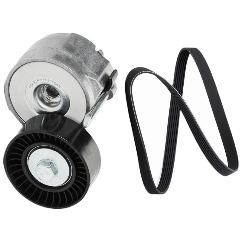 Image of RIDEX 542R0359 V-ribbed belt set Check alternator freewheel clutch & replace if necessary V-Ribbed Belt Set (542)