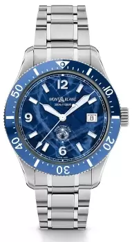 Image of Mont Blanc Watch 1858 Automatic Iced Sea Automatic Date