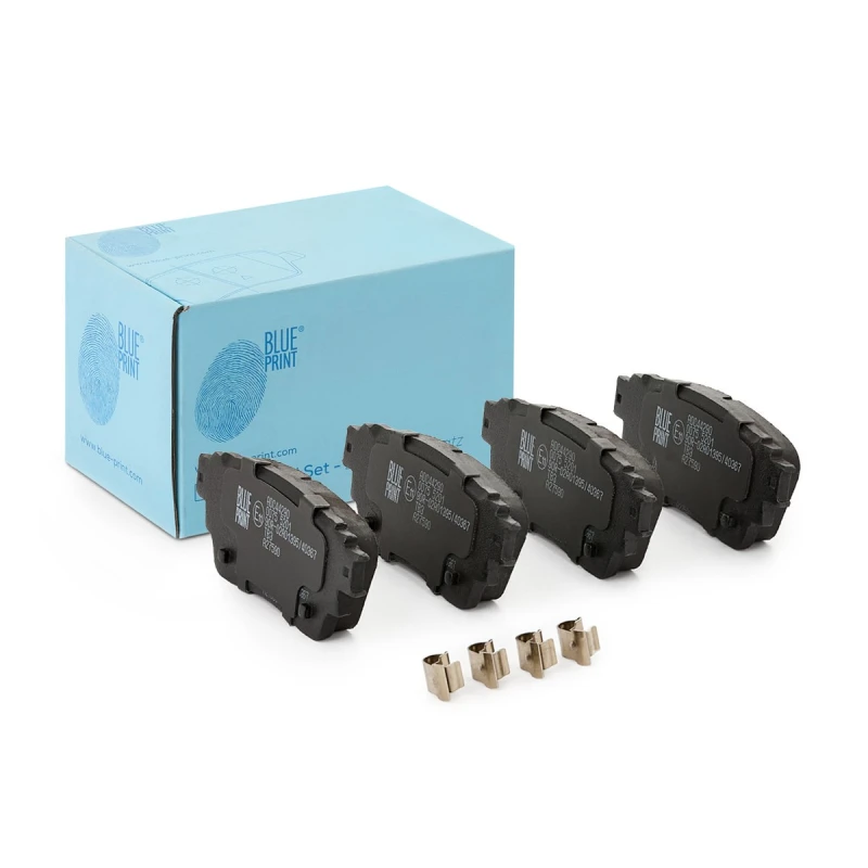 Image of Blue PRINT Brake pad set Blue PRINT ADC44290
