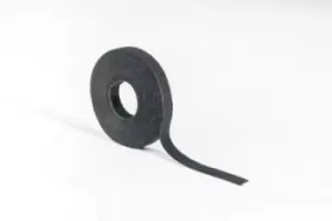 Image of HellermannTyton Black Cable Tie Nylon Releasable, 25m x 13 mm