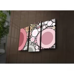 Image of 3PAT?ACT-14 Multicolor Decorative LED Lighted Canvas Painting (3 Pieces)
