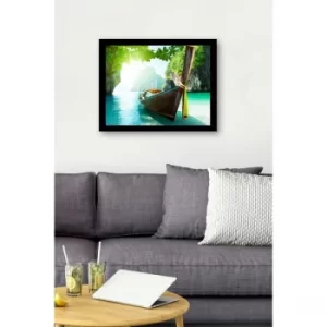 Image of SC1241 Multicolor Decorative Framed MDF Painting