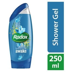 image of Radox Feel Awake For Him 2in1 Shower Gel 250ml