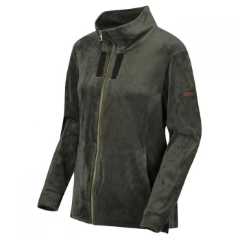 Image of Regatta Odelia Full Zip Fleece - Thyme Leaf