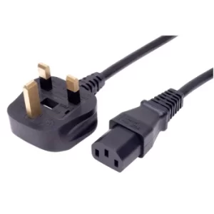 Image of TruConnect 1.5m Black IEC Fused at 10A Cordset