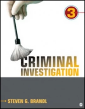 Image of Criminal Investigation by Steven G. Brandl Paperback