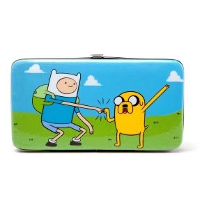 image of Adventure Time - Finn And Jake All-Over Print Unisex Hinge Purse Wallet - Multi-Colour