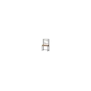 Image of Zahra Urban Bedroom Dressing Vanity Makeup Table Mirror & Drawer Wotan Oak