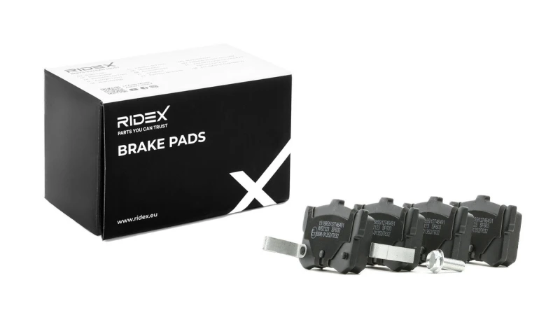 Image of Brake pad set RIDEX 402B1127