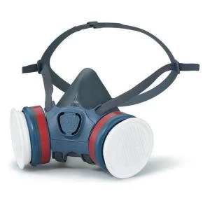 image of Moldex A1P2 Half Mask Lightweight Medium Grey Ref M7122 Up to 3 Day