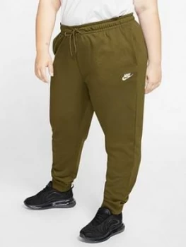 image of Nike NSW Essential Pants (Curve) - Olive , Olive, Size 18-20=1X, Women