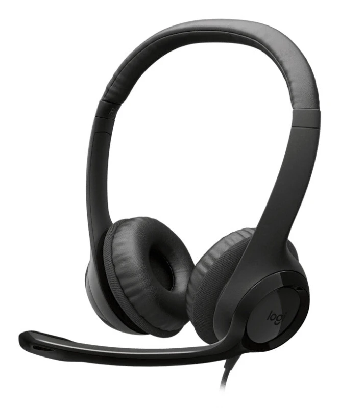 Image of Logitech Logitech H390 USB Headset Wired Head-band Calls/Music USB Type-C Black 981-001576