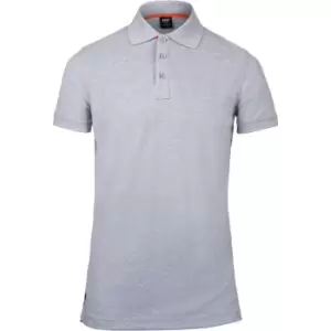 image of Helly Hansen Oxford Polo Shirts Grey Melang Large